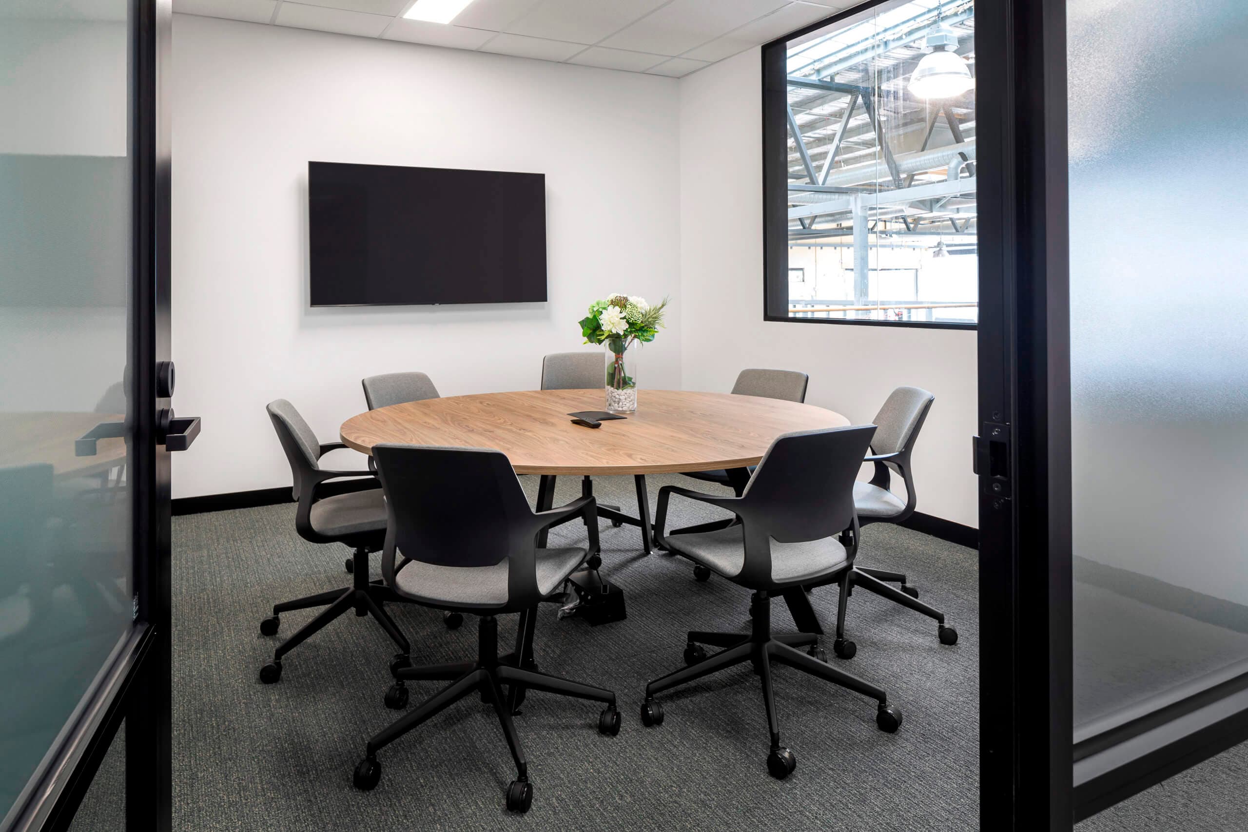 A Workspace365 meeting room for up to 6 people with video conferencing available, at 27 Baines Crescent, Torquay