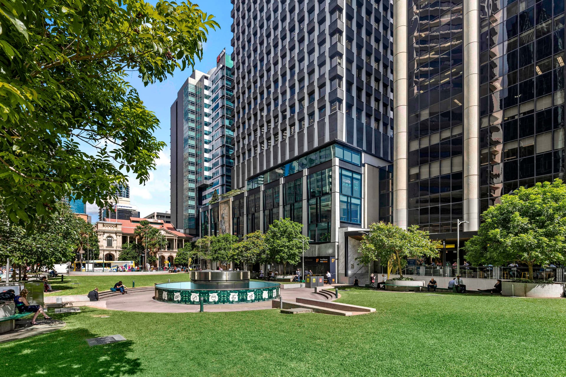 Outside view of Workspace365 Brisbane office building