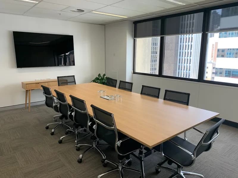 Boardroom 1: A space for up to 10 people at 307 Queen Street, Brisbane